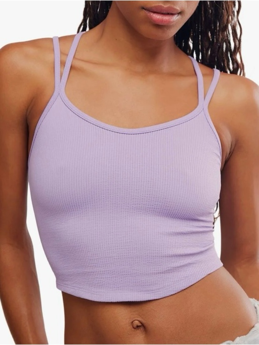 Free People FP Movement Women's Free Throw Break A Sweat Cami, Color-Gem, XS/S